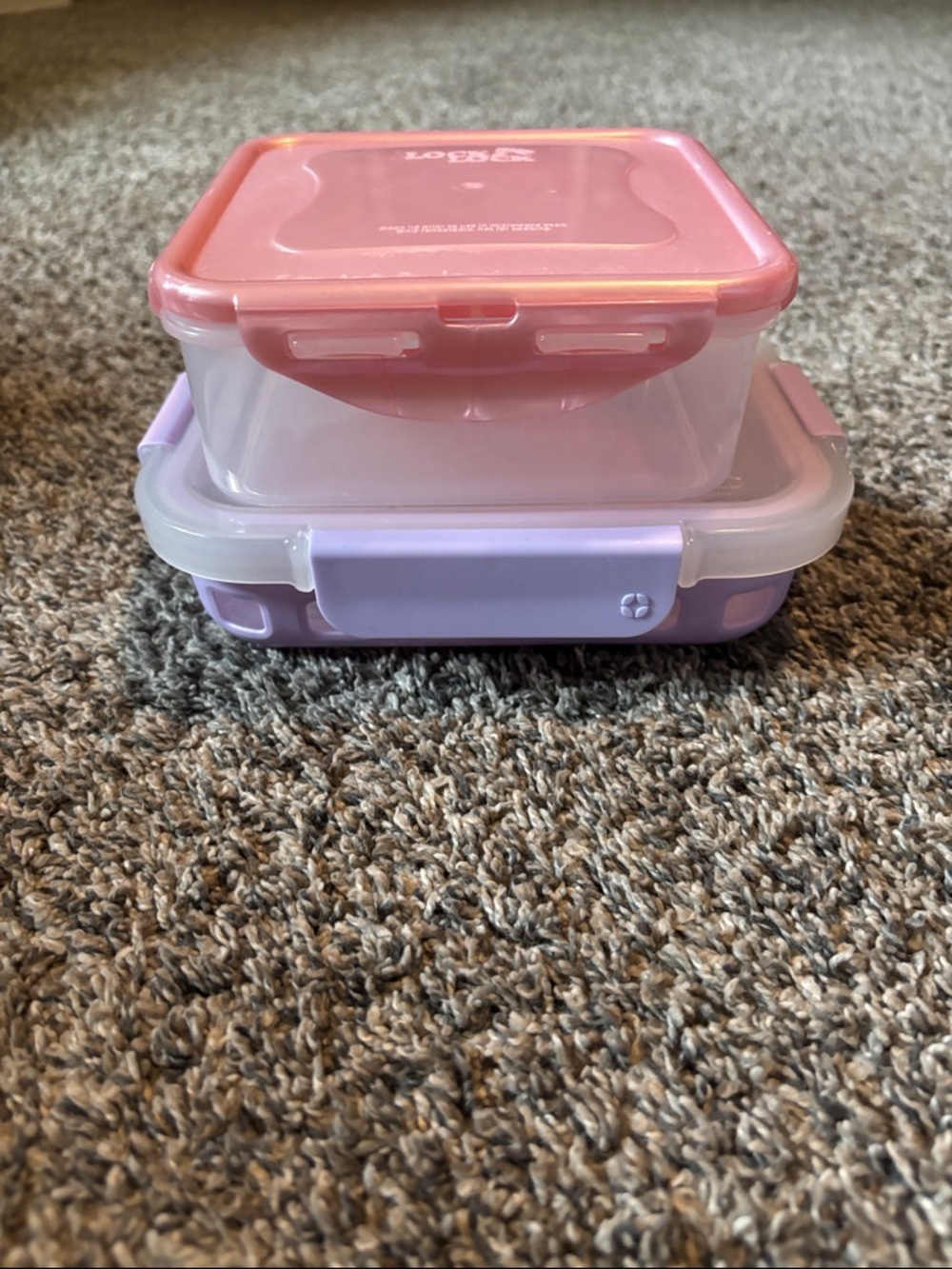 Lunch Food Storage Containers with Snap-Lock Lids - Picture 2 of 4